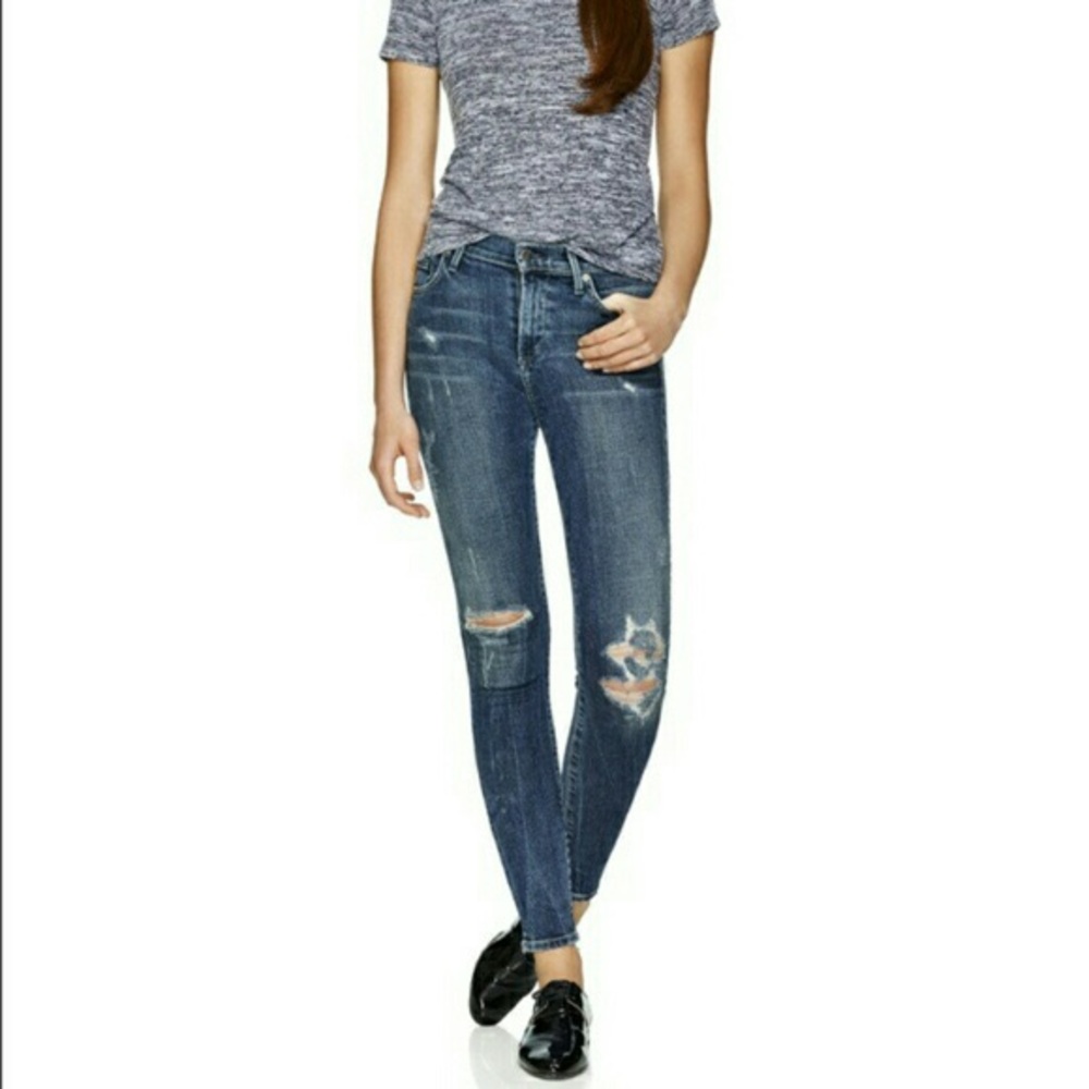 Citizens of Humanity”Rocket high rise”skinny jeans